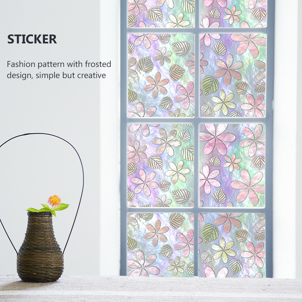 Home Bathroom Window - Naklejka statyczna na okno, drzwi, folia