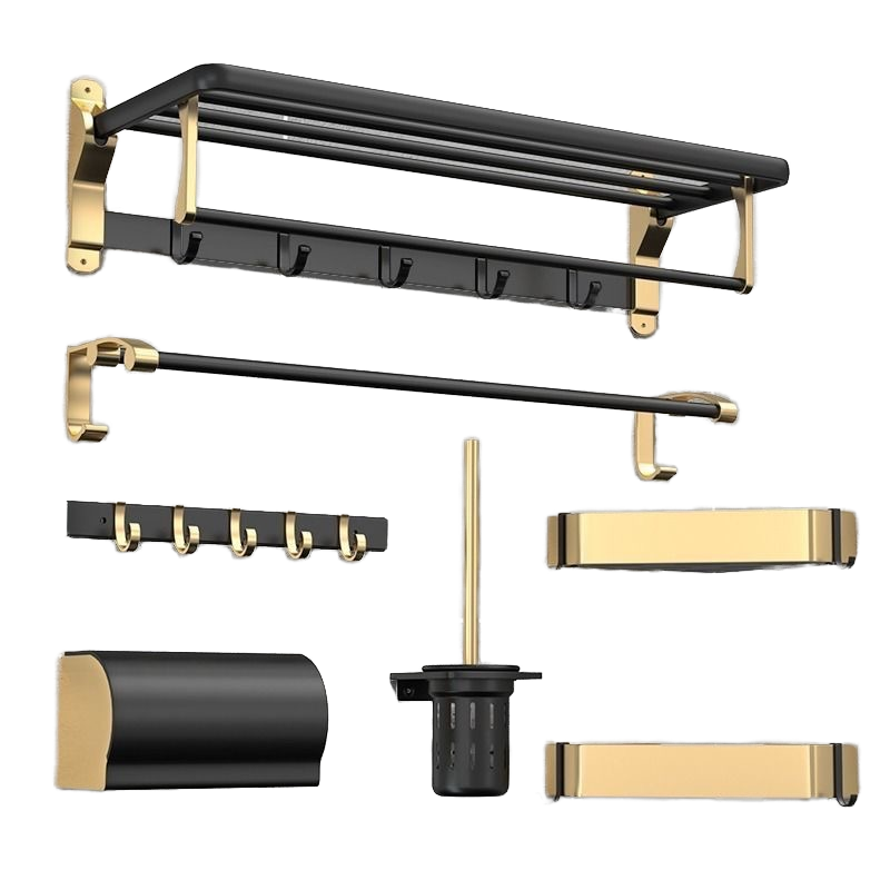 Home Bathroom Hardware - Nowoczesny luksusowy zestaw akcesoriów łazienkowych z