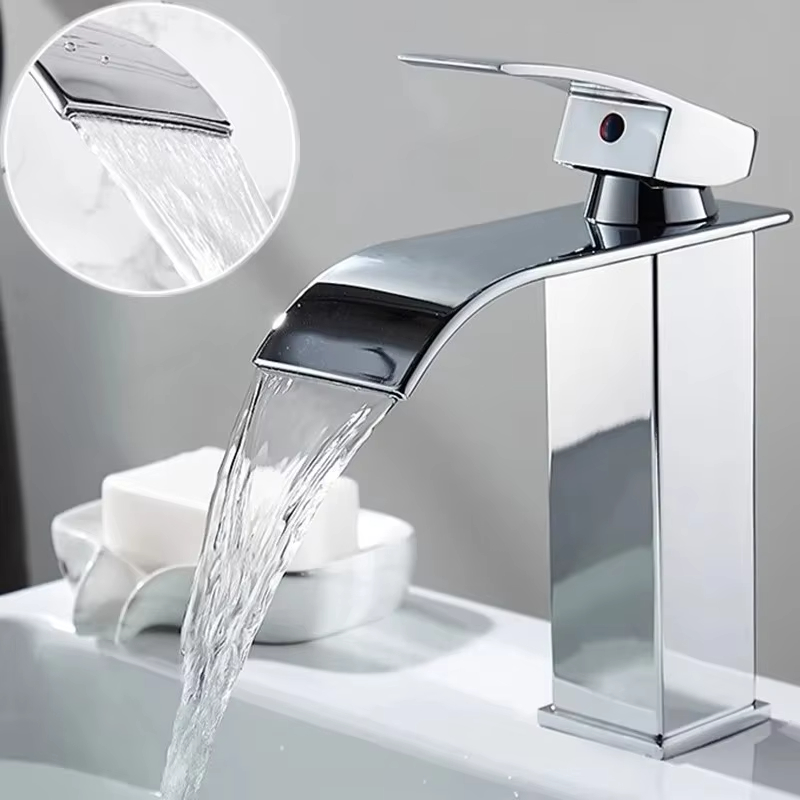 Home Bathroom Wash Basin - Łazienka Dom Wodospad Umywalka Miedziany rdzeń