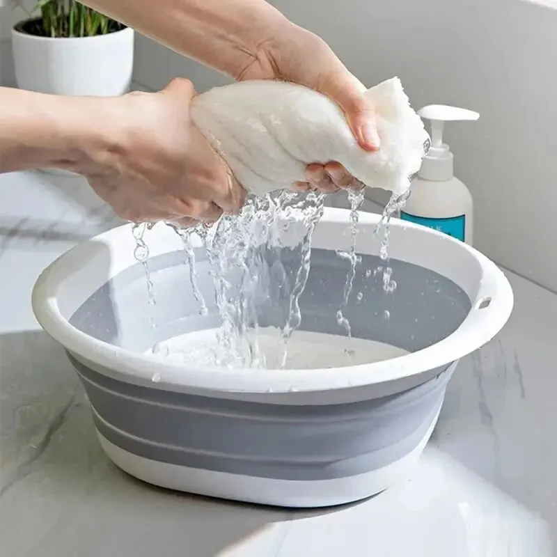 Home Bathroom Wash Basin - Plastikowe składane miski przenośne miski do