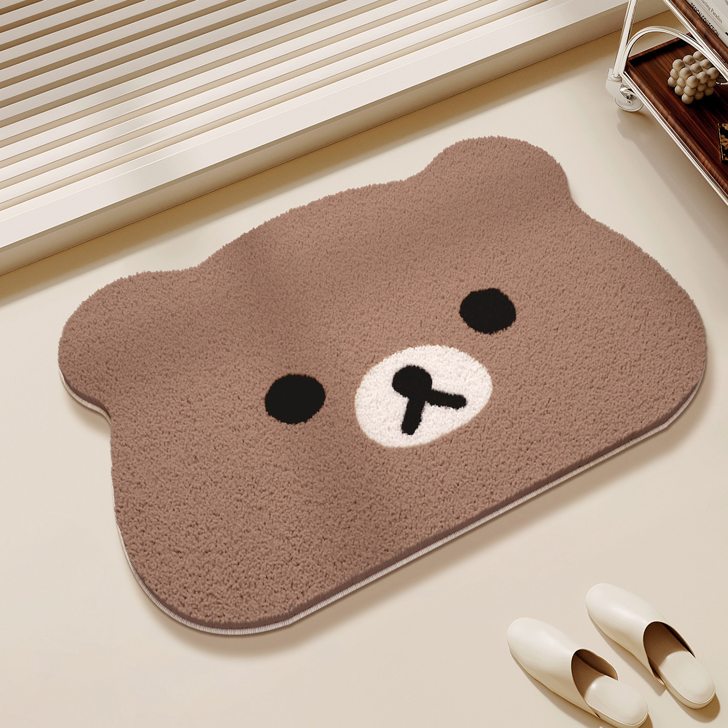 Home Bathroom Model - Rilakkuma & Kiiloitori Bear Carpet Doormat