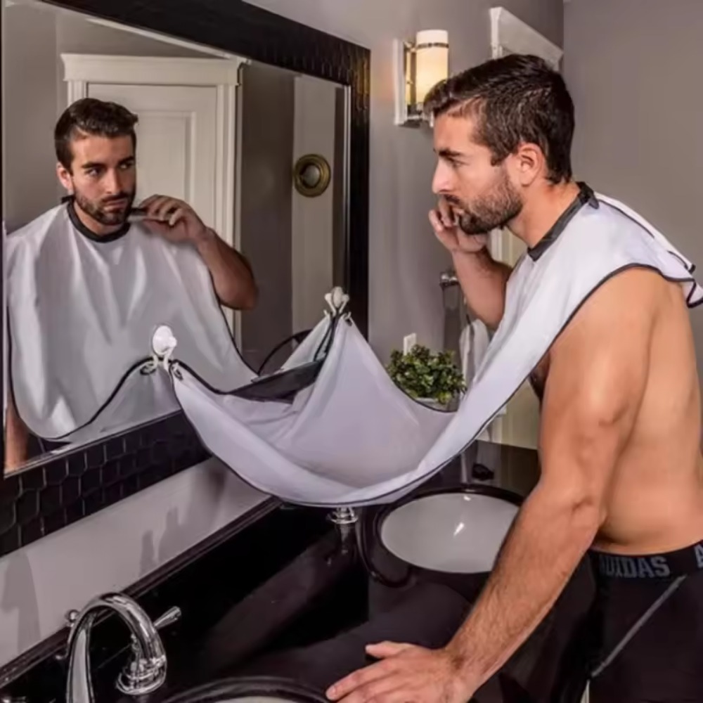 Shaving Mirror Suction - 1 SZT. Męski fartuch do golenia,