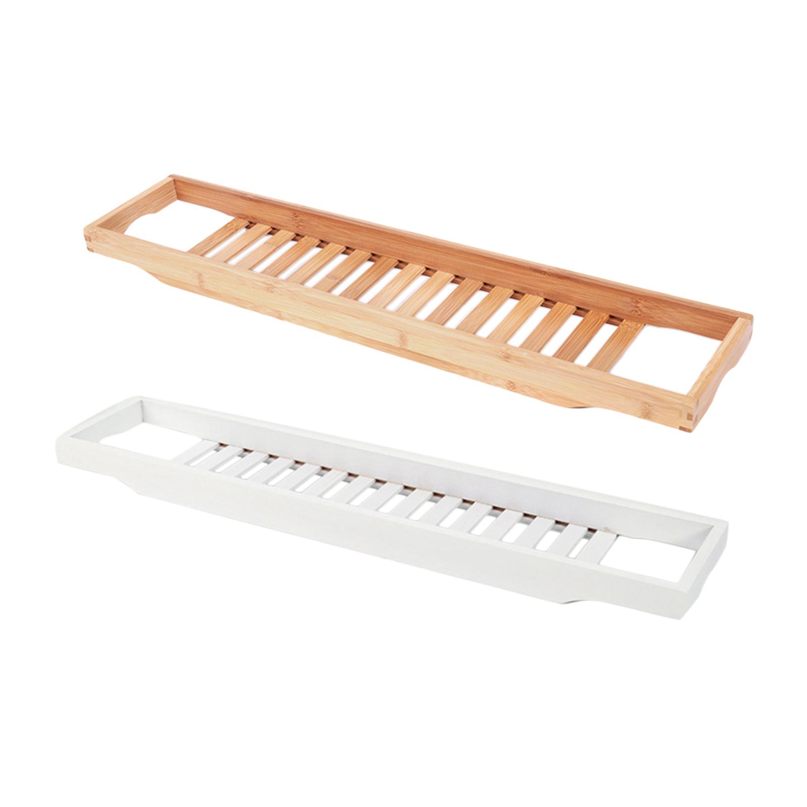 Bath Caddy Tray - Półka bambusowa do wanny, tacka, mydelniczka,