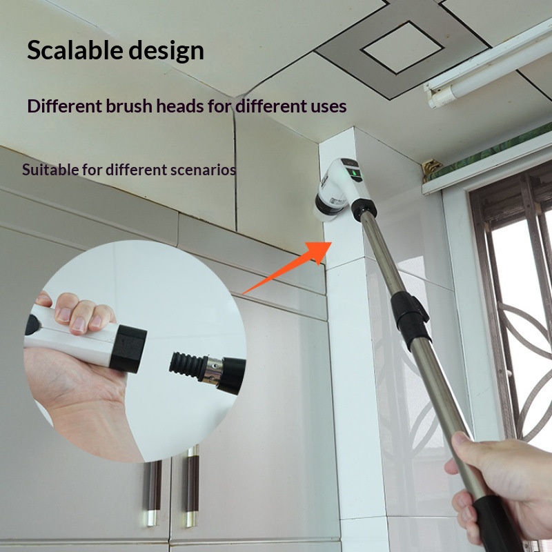 Home Bathroom Cleaning Machine - HOMEFISH Bezprzewodowa szczotka obrotowa do czyszczenia,