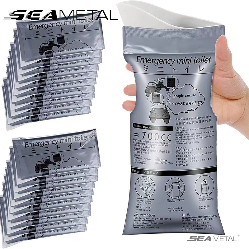 Home Bathroom Urinal - SEAMETAL 4PCS Samochodowe torby na mocz