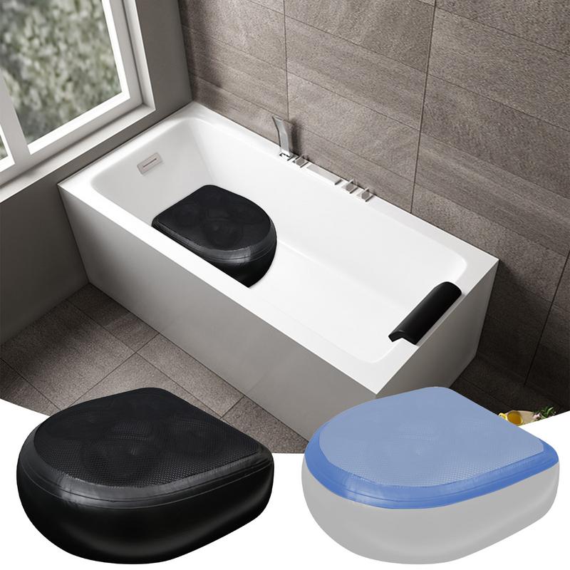 Bathtub Pillow Inflatable - Poduszka do wanny SPA, dmuchana/podwójnego zastosowania