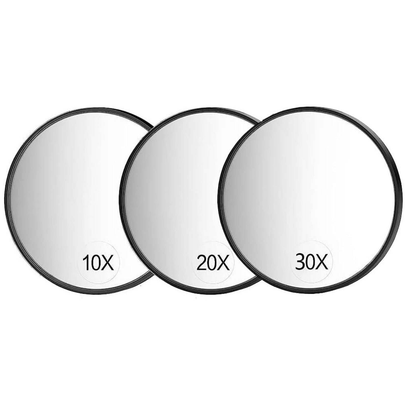 Shaving Mirror Suction - Lusterko powiększające 10x /20x /30X, małe