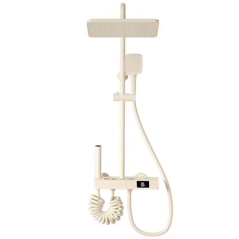 Home Bathroom Faucets - Zestaw baterii łazienkowej z wielofunkcyjnymi przyciskami