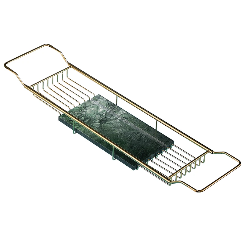 Bath Caddy Tray - Półka do wanny ze stali nierdzewnej,