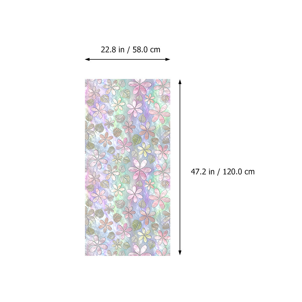 Naklejka statyczna na okno, dr – Home Bathroom Window recenzja i cena