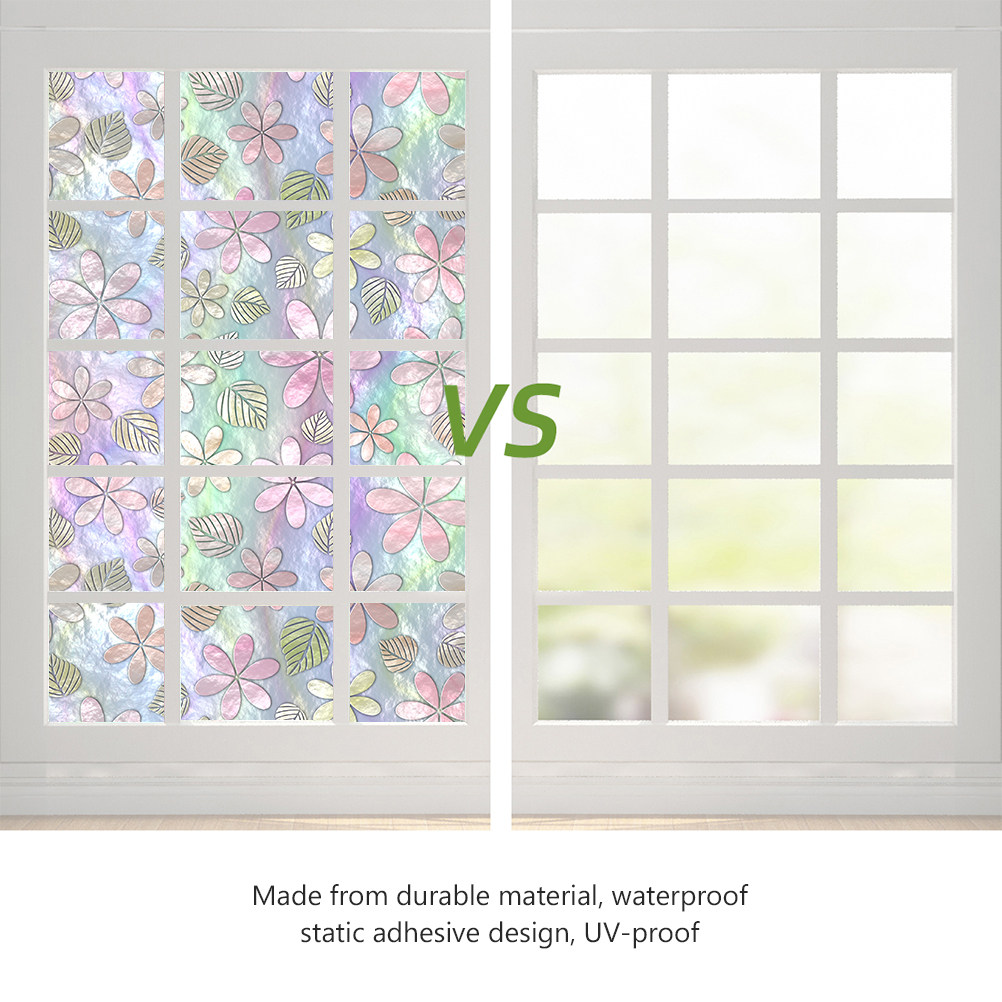 Naklejka statyczna na okno, dr – Home Bathroom Window recenzja i cena