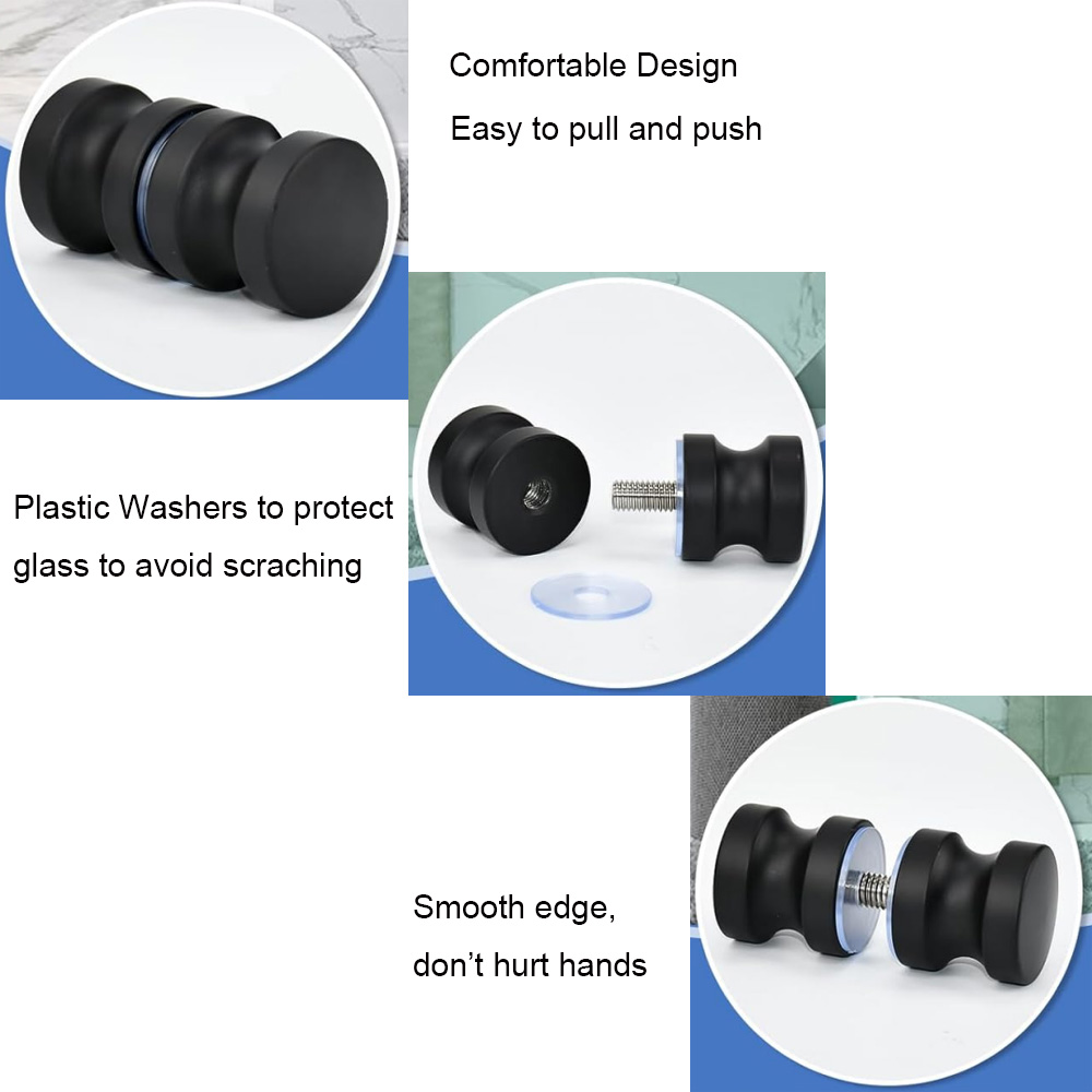 Aluminiowa klamka do drzwi szk – Home Bathroom Hardware recenzja i cena