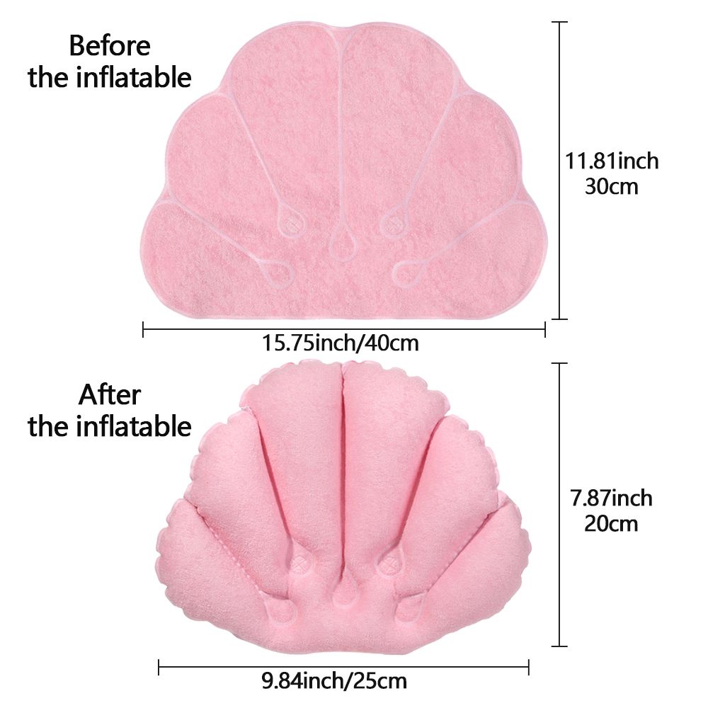 Miękka, dmuchana poduszka w ks – Bathtub Pillow Inflatable recenzja i cena