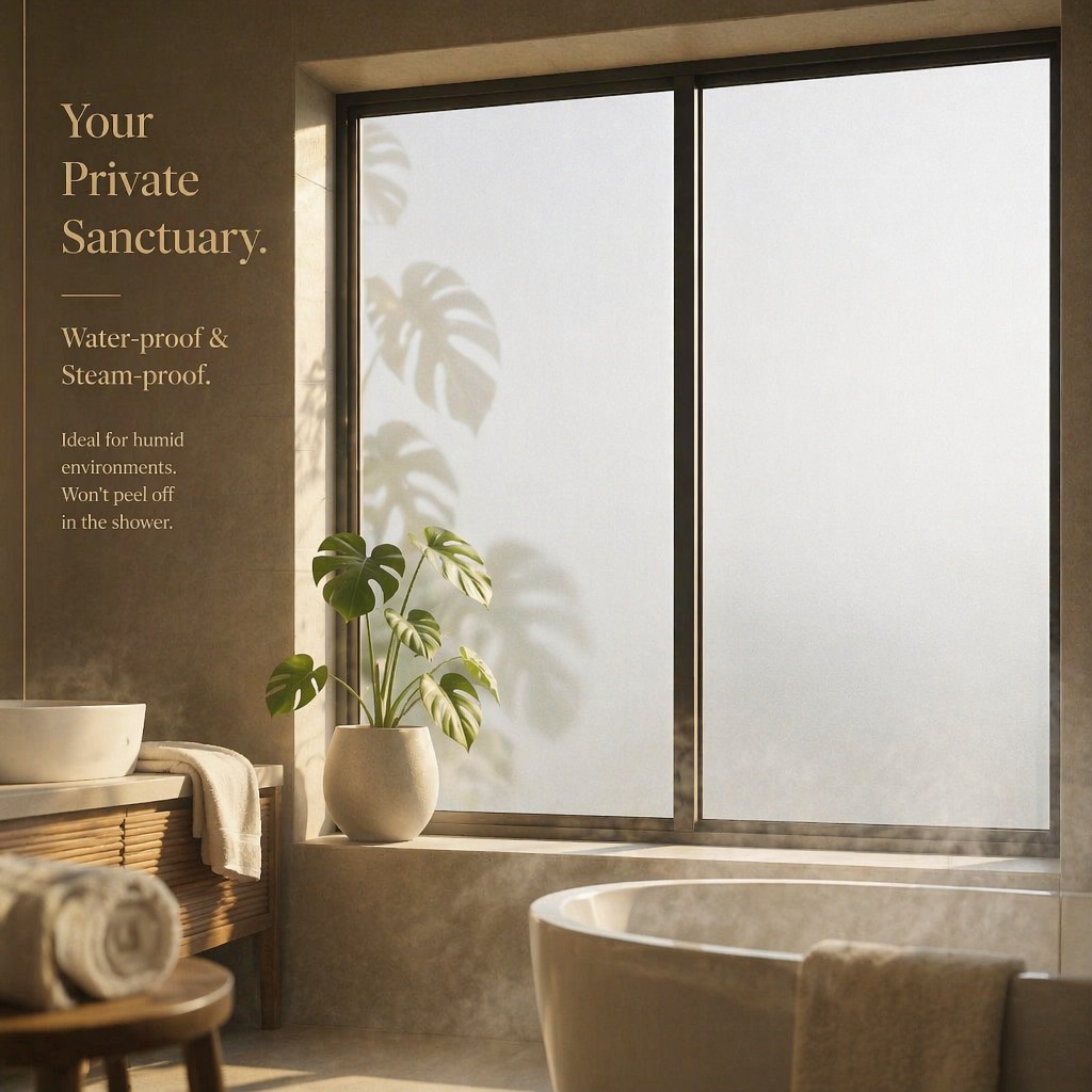 Matowa folia okienna zapewniaj – Home Bathroom Window recenzja i cena
