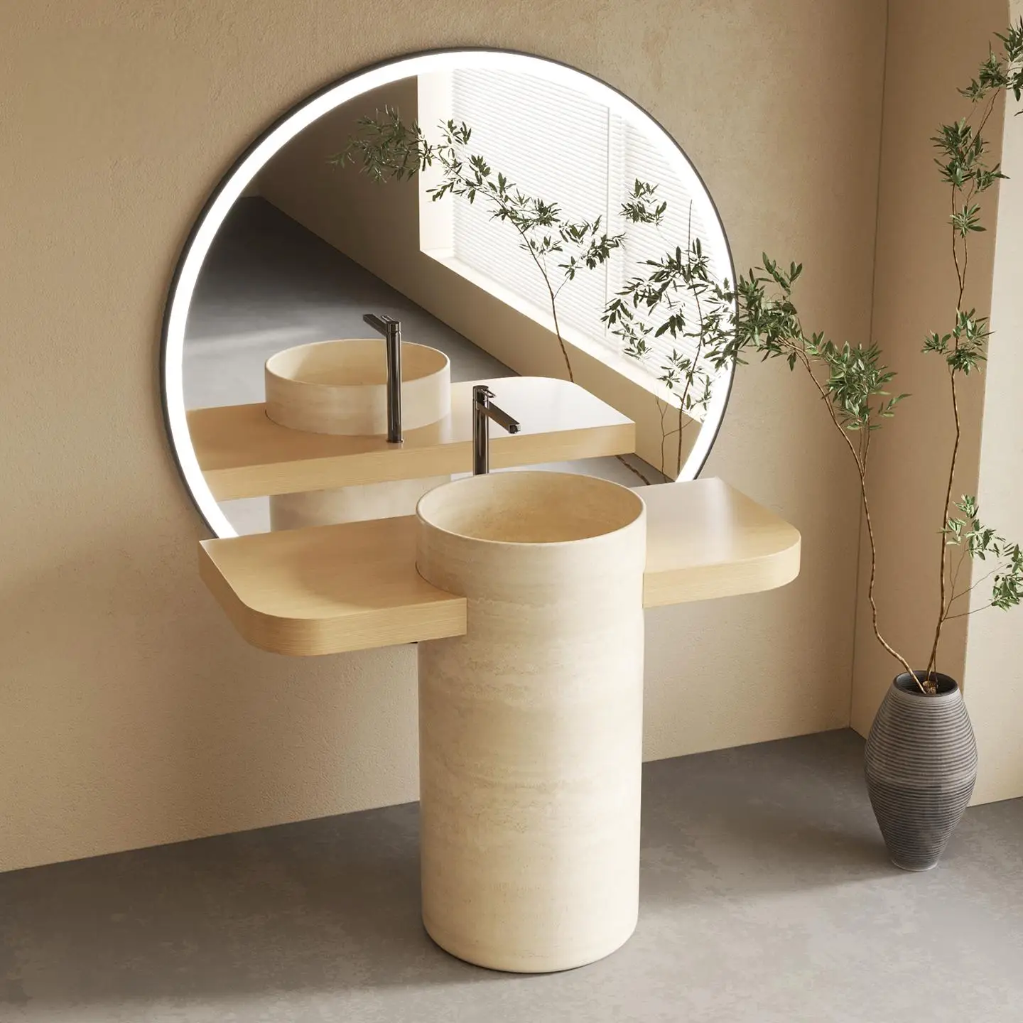 Luksusowy, ręcznie robiony zle – Home Living Bathroom Vanity recenzja i cena