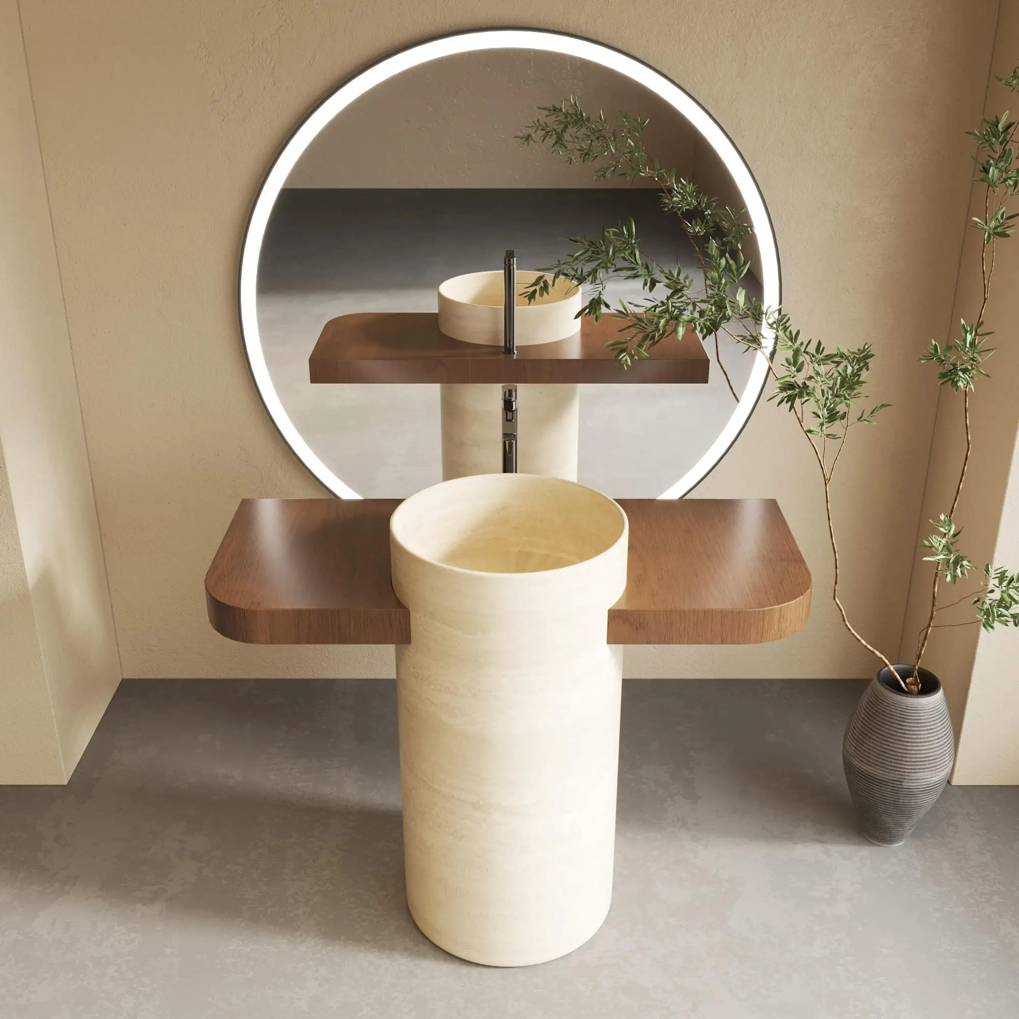Luksusowy, ręcznie robiony zle – Home Living Bathroom Vanity recenzja i cena