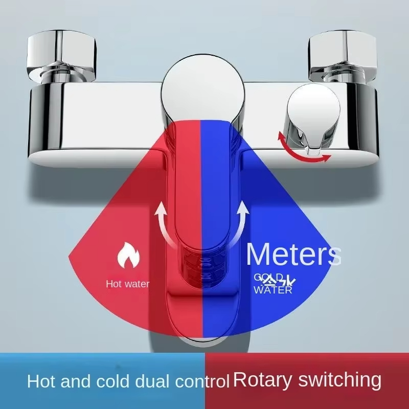 1 szt. Łazienkowa Potrójna Bat – Home Bathroom Faucets recenzja i cena