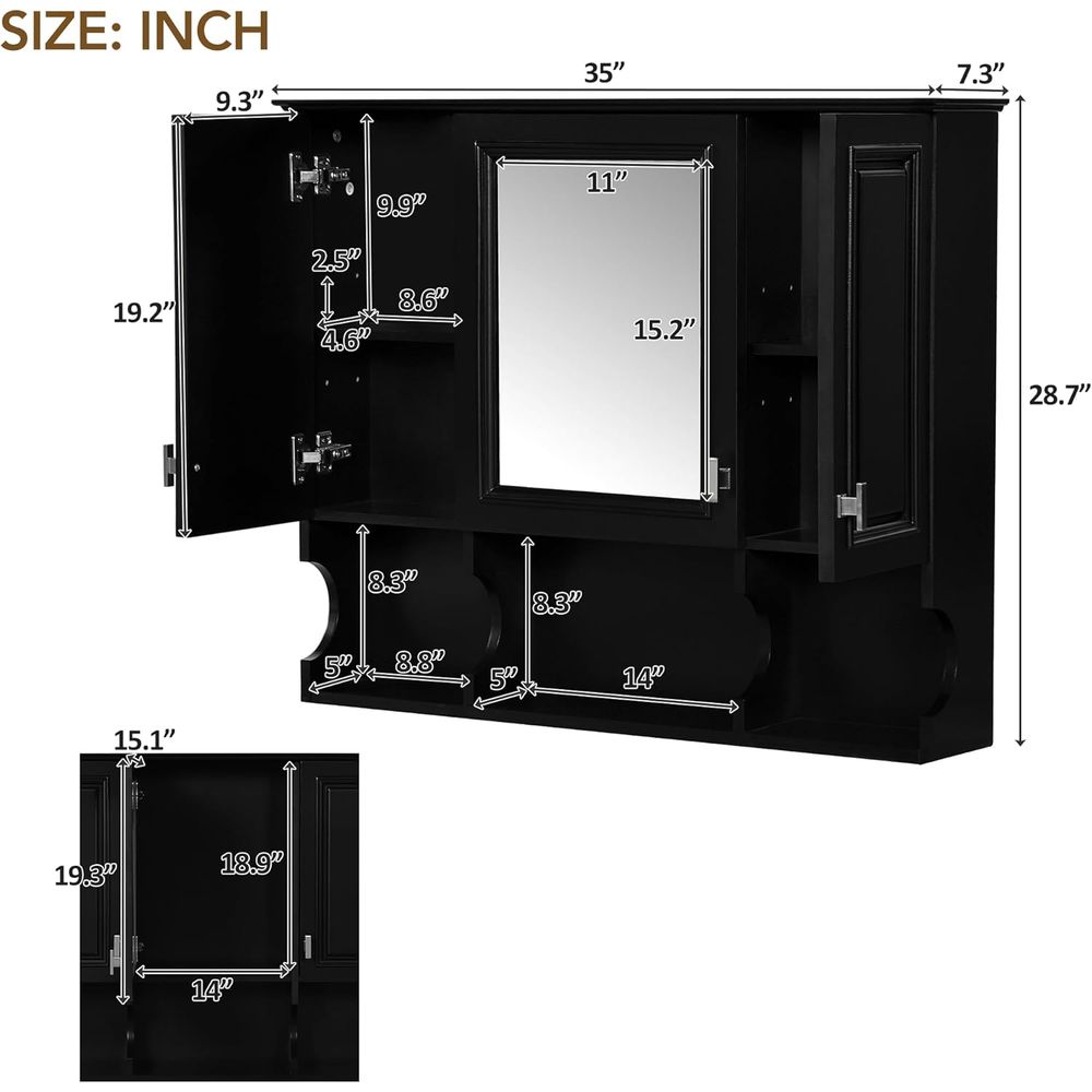 Szafka łazienkowa wisząca z lu – Home Bathroom Cabinets recenzja i cena