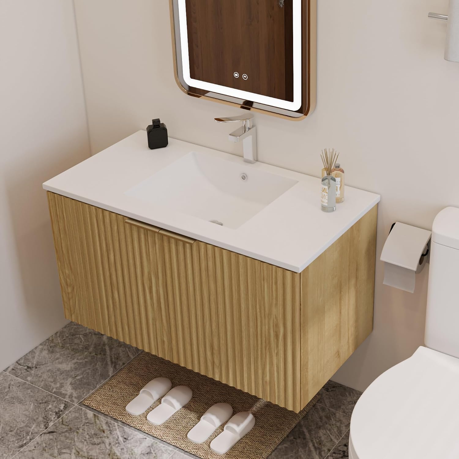 Nowoczesna wisząca szafka łazi – Home In Bathroom recenzja i cena