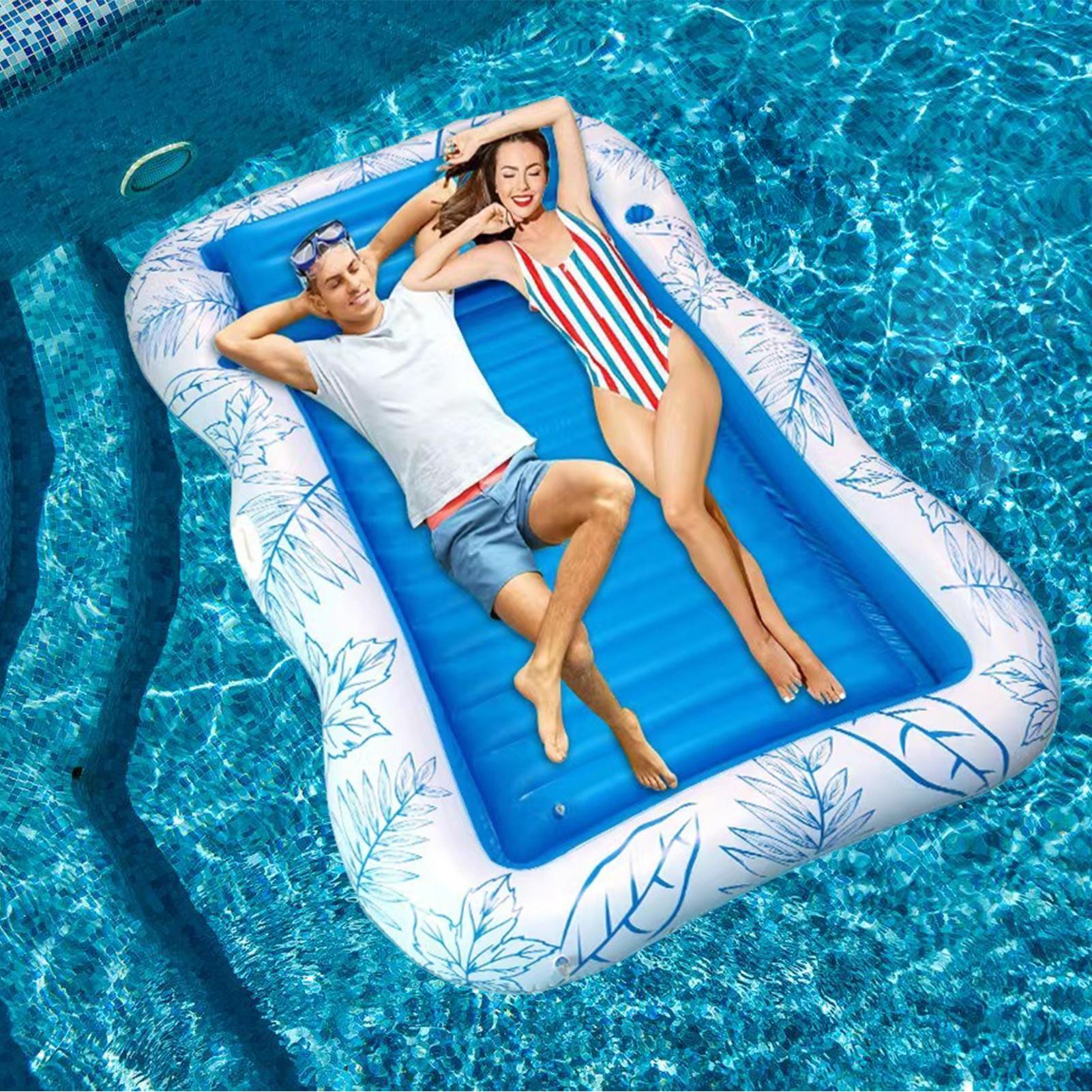 Nadmuchiwana mata do opalania, – Bathtub Pillow Inflatable recenzja i cena