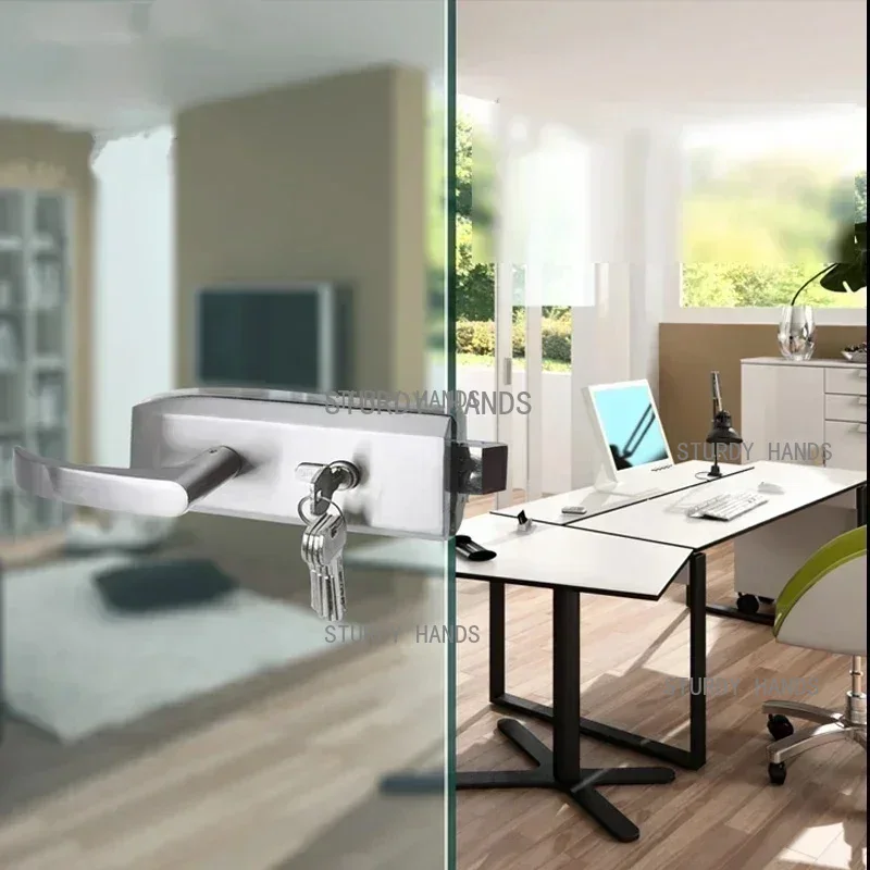 Zamek do szklanych drzwi biuro – Home Bathroom Hardware recenzja i cena