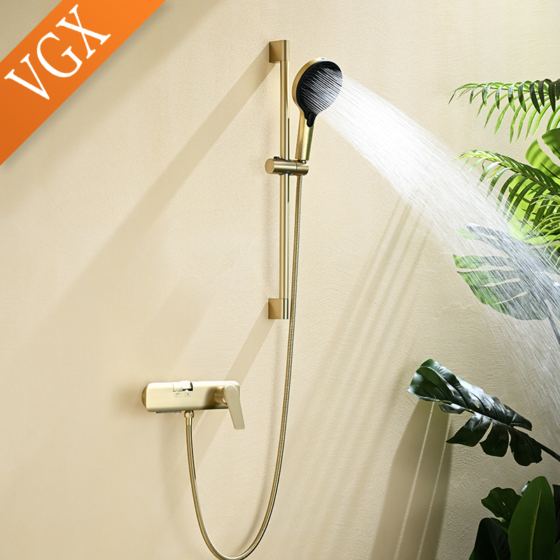 Prosty zestaw prysznicowy VGX  – Home Bathroom Faucets recenzja i cena