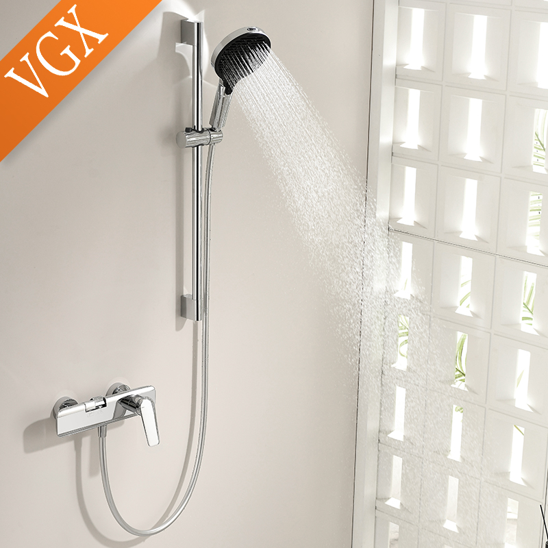 Prosty zestaw prysznicowy VGX  – Home Bathroom Faucets recenzja i cena