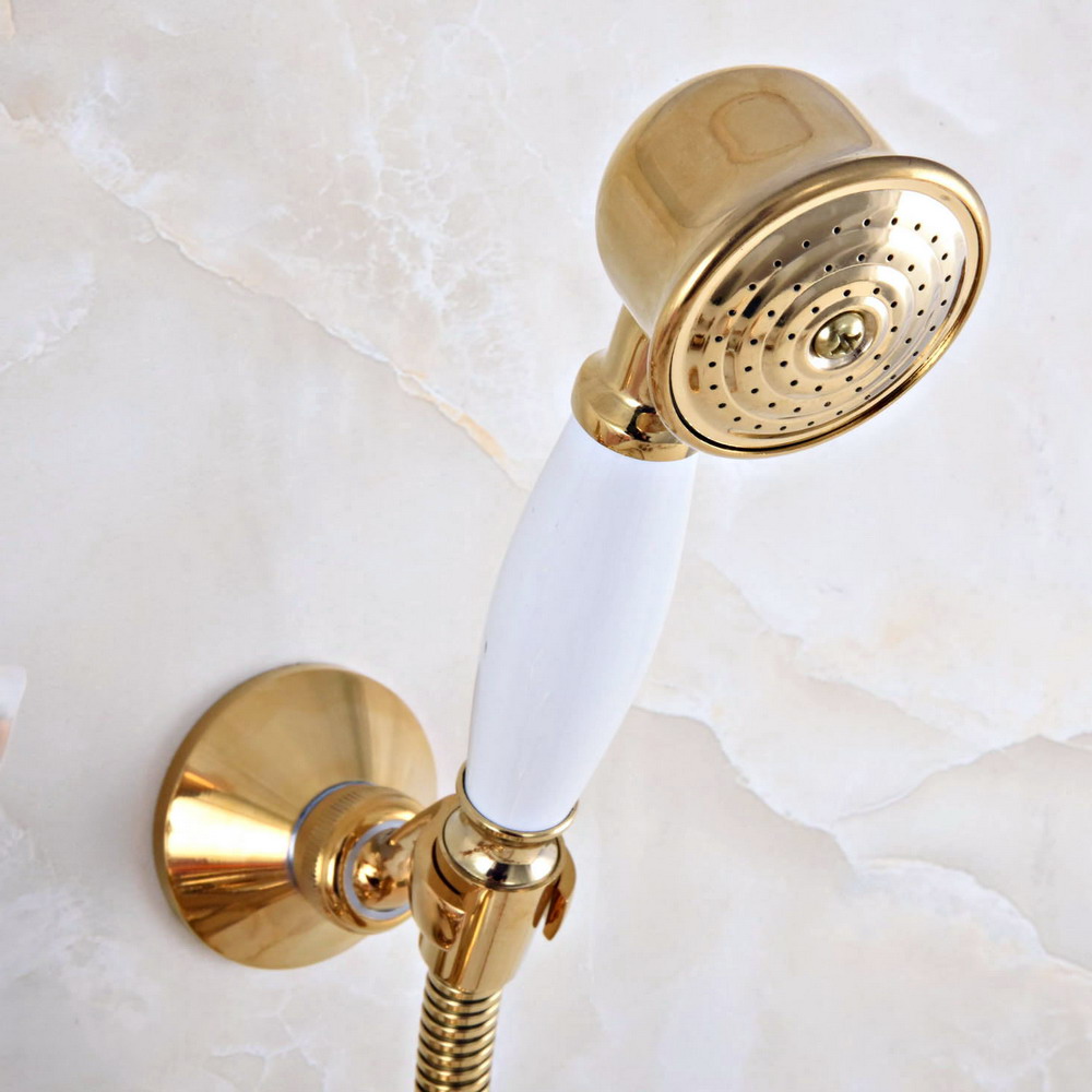 Baterie wannowe złote mosiężne – Home Bathroom Faucets recenzja i cena