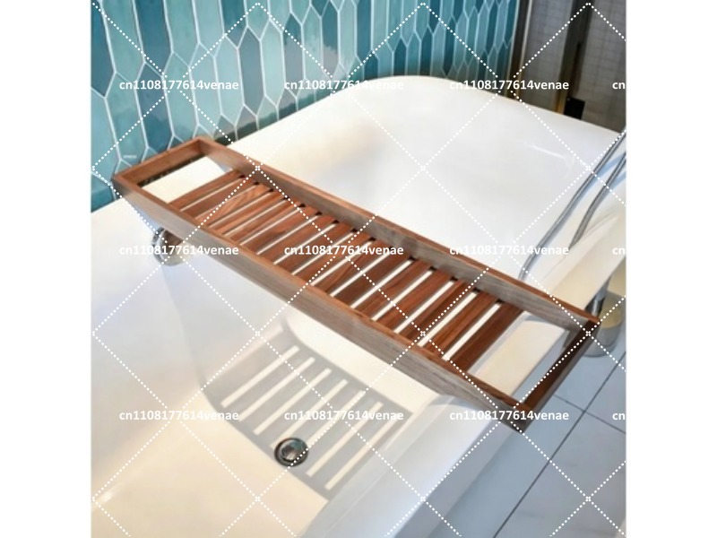 Taca do wanny z litego drewna, – Bath Caddy Tray recenzja i cena
