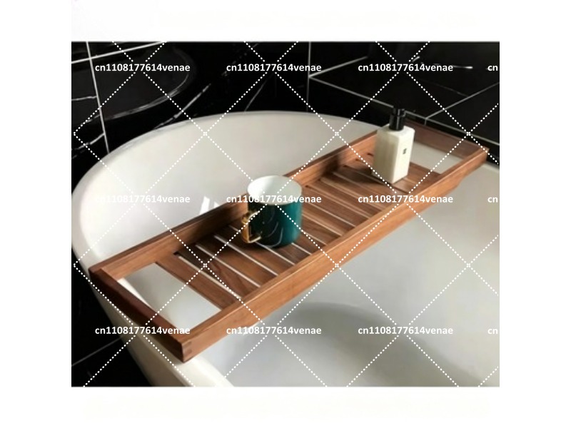 Taca do wanny z litego drewna, – Bath Caddy Tray recenzja i cena