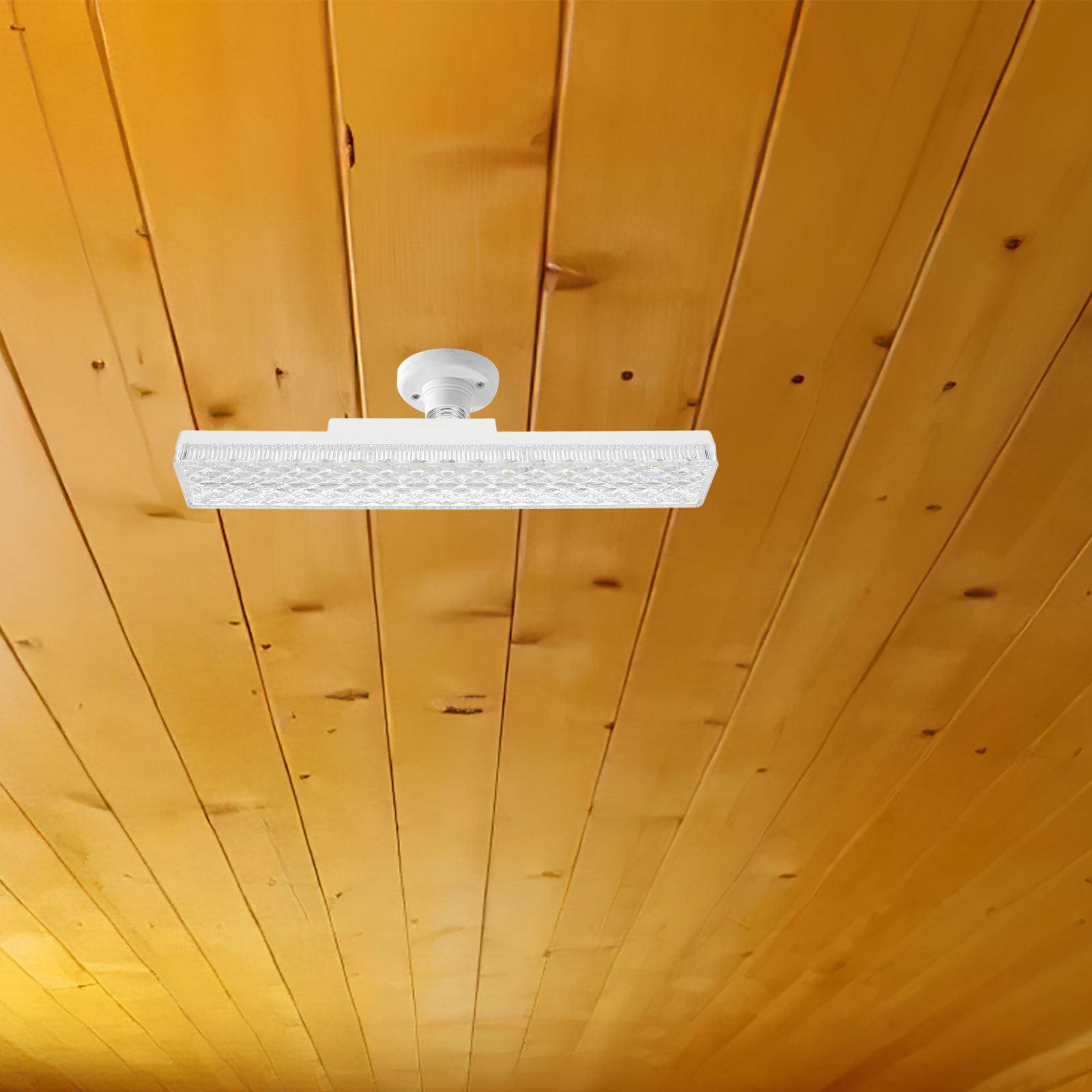 Lampa LED 18W E27, prostokątna – Home Living Bathroom Vanity recenzja i cena