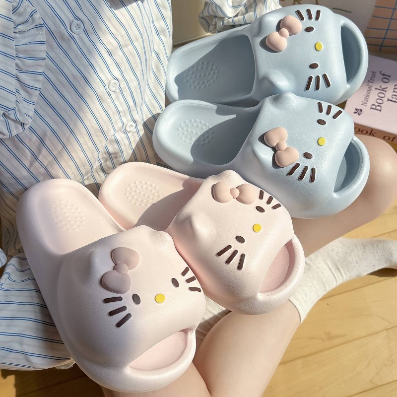 Kapcie Hello Kitty Sanrio Anim – Home Bathroom Model recenzja i cena