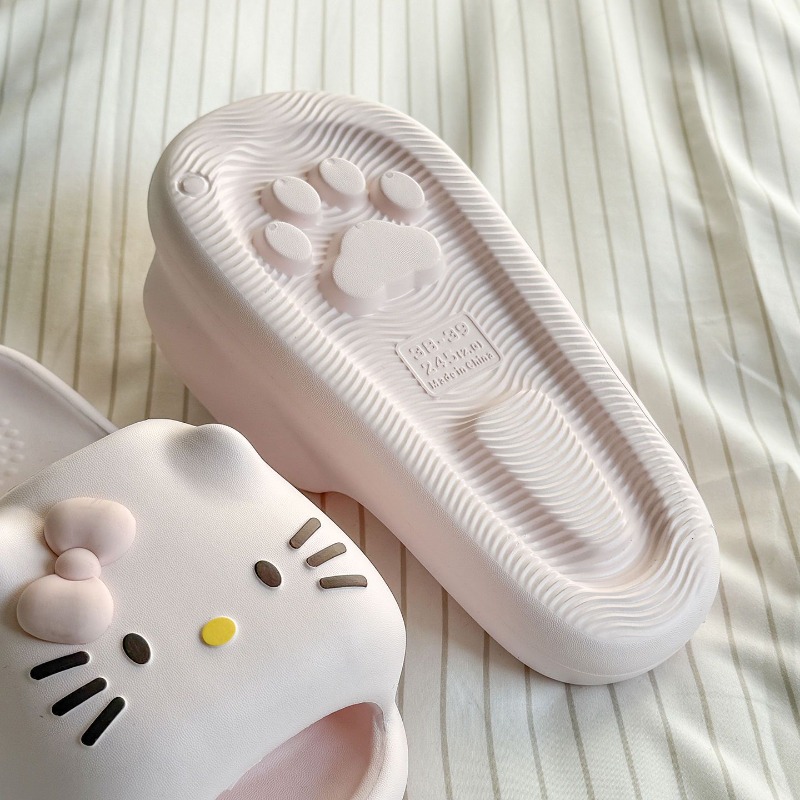 Kapcie Hello Kitty Sanrio Anim – Home Bathroom Model recenzja i cena