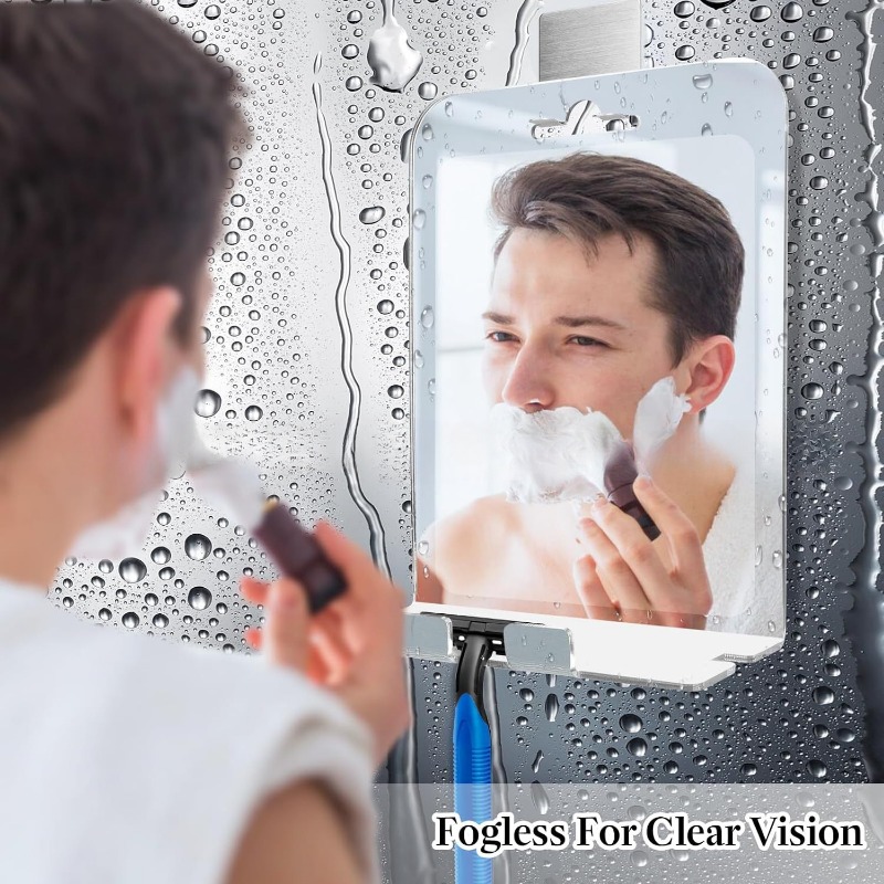 30x20CM duże akrylowe lustro p – Shaving Mirror Suction recenzja i cena