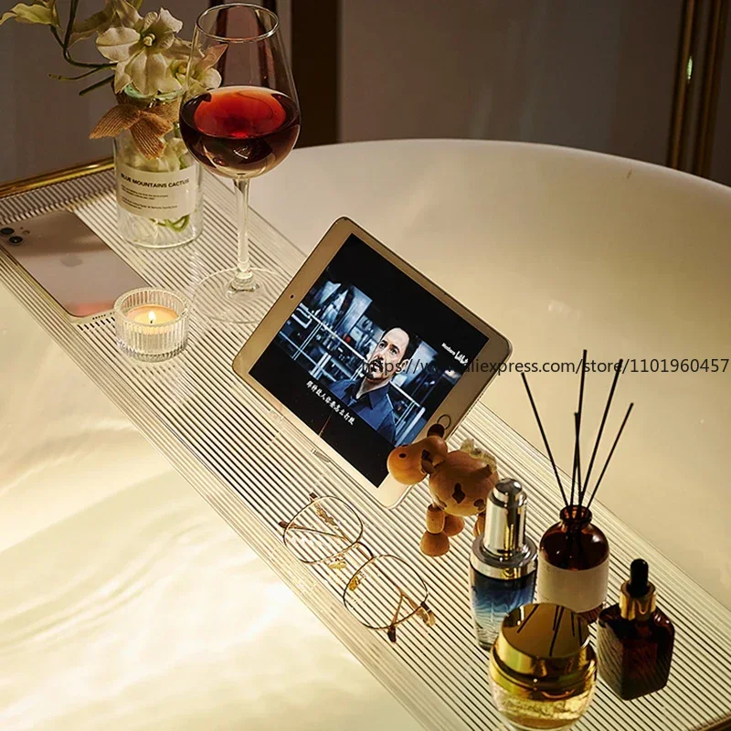 Luksusowa akrylowa półka na wa – Bath Caddy Tray recenzja i cena
