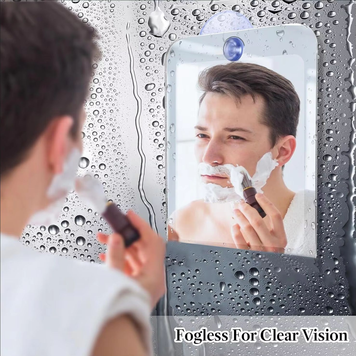Akrylowe lustro z przyssawkami – Shaving Mirror Suction recenzja i cena