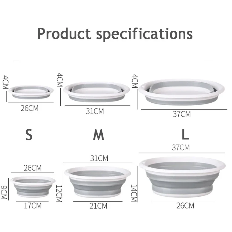 Plastikowa składana miska do p – Home Bathroom Wash Basin recenzja i cena