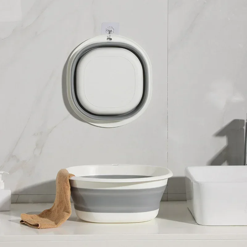 Plastikowa składana miska do p – Home Bathroom Wash Basin recenzja i cena