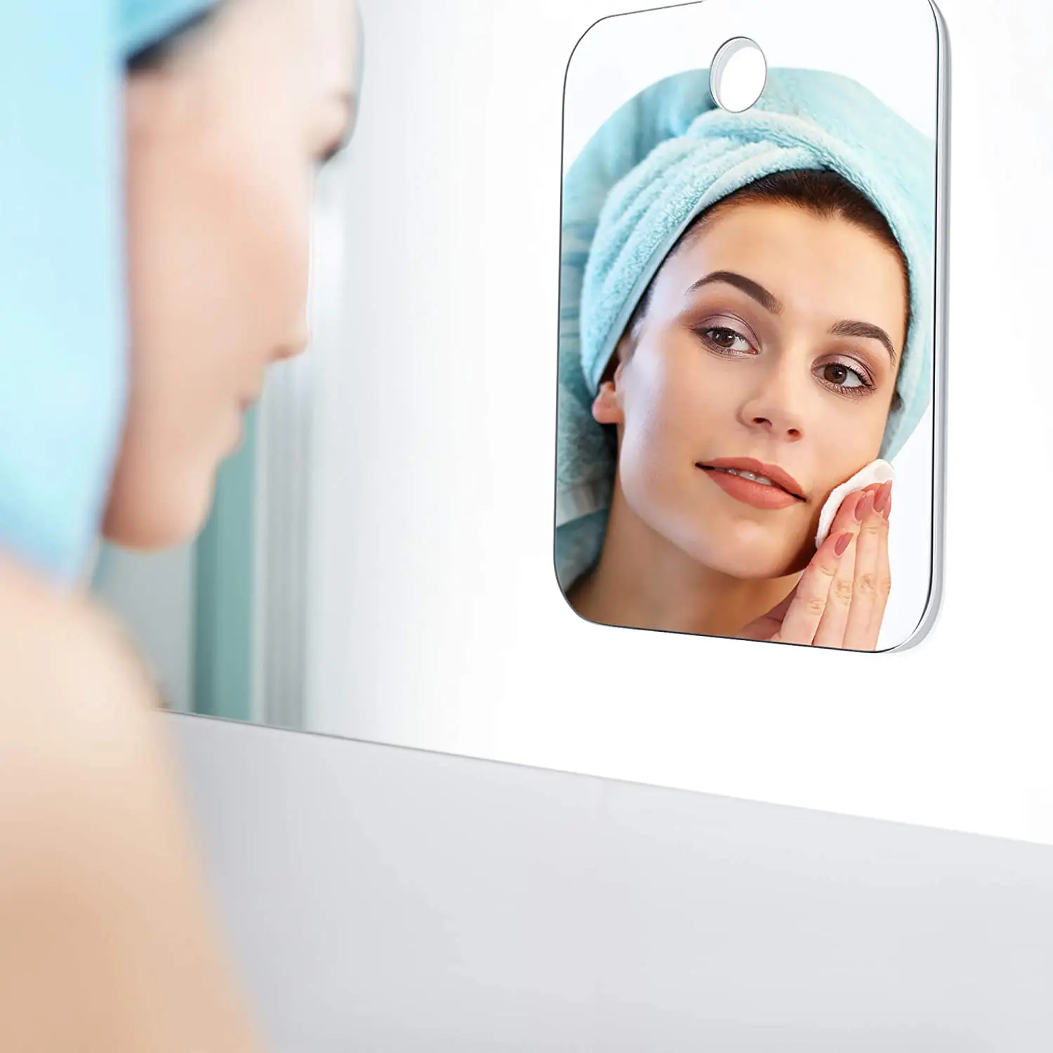 Akrylowe lusterko podróżne z z – Shaving Mirror Suction recenzja i cena