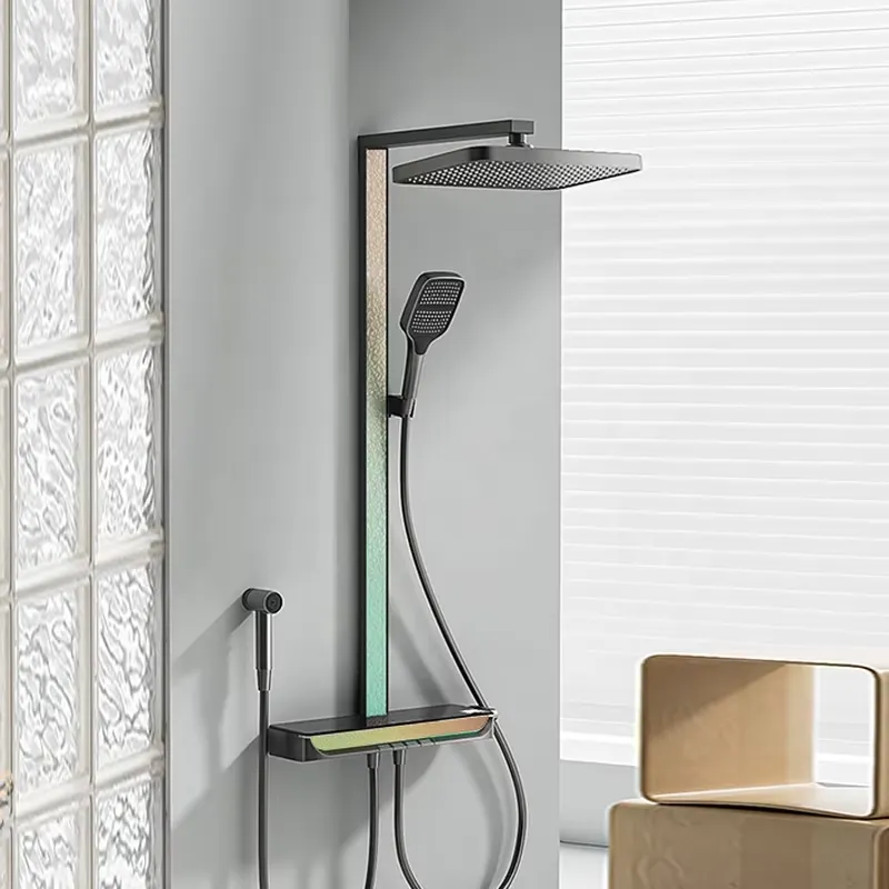 Mosiężny cyfrowy zestaw pryszn – Home In Bathroom recenzja i cena