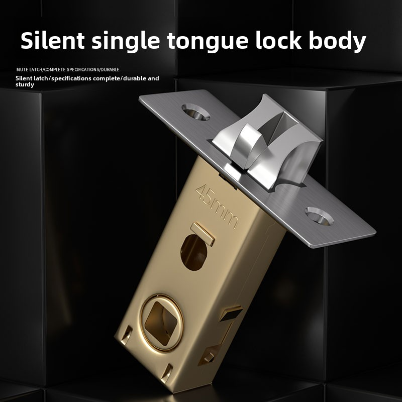 Wytrzymałe metalowe ciche zamk – Home Bathroom Hardware recenzja i cena