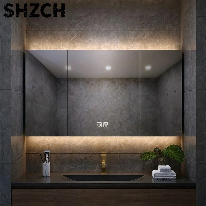 Nowoczesne, pogrubione lustro  – Home Living Bathroom Vanity recenzja i cena