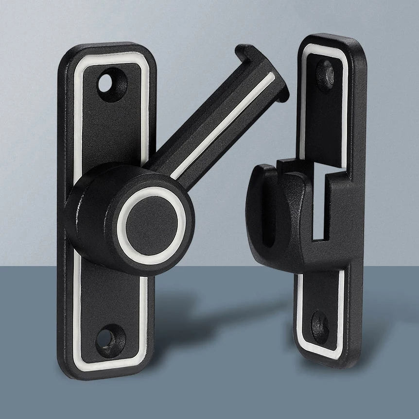 Czarne świecące zamek zatrzask – Home Bathroom Hardware recenzja i cena