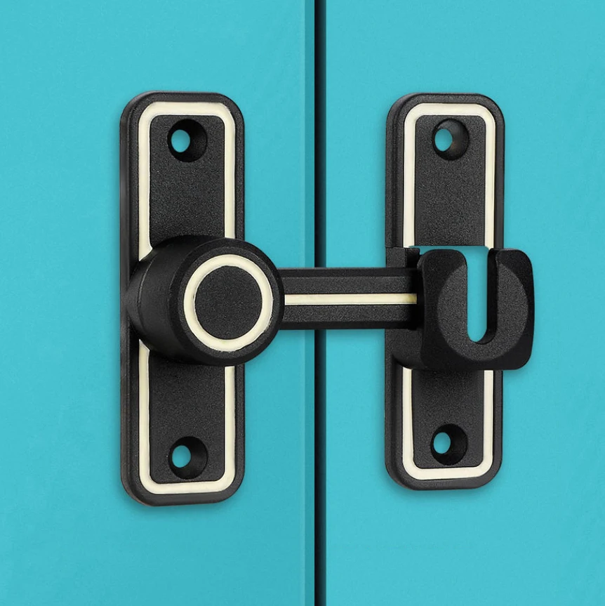 Czarne świecące zamek zatrzask – Home Bathroom Hardware recenzja i cena