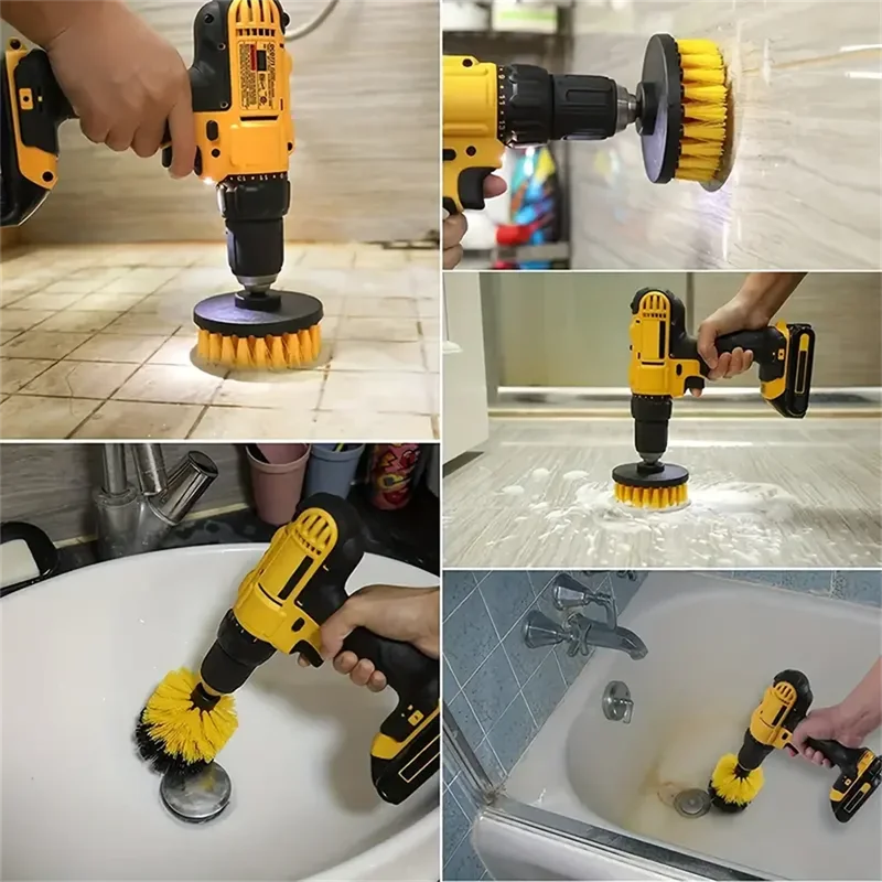 Zestaw szczotek do wiertarki 3 – Home Bathroom Cleaning Machine recenzja i cena