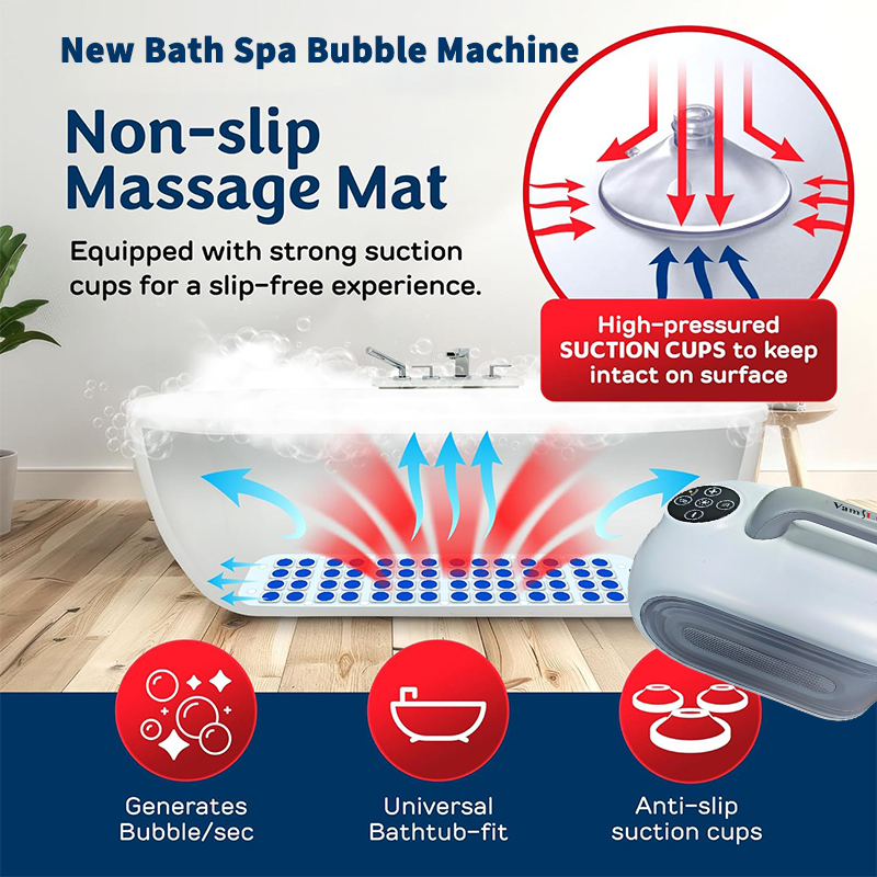 Mata do masażu w wannie z bąbe – Bathtub Pillow Inflatable recenzja i cena