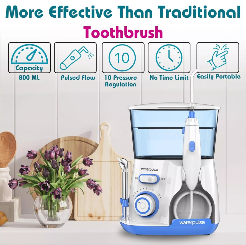 Waterpulse V300 800ml elektryc – Home Bathroom Cleaning Machine recenzja i cena