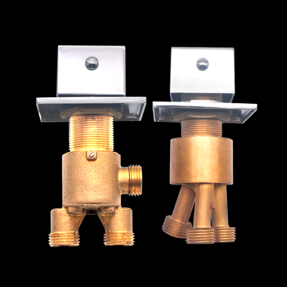 Plac 2 gałki bateria do wanny  – Home Bathroom Faucets recenzja i cena