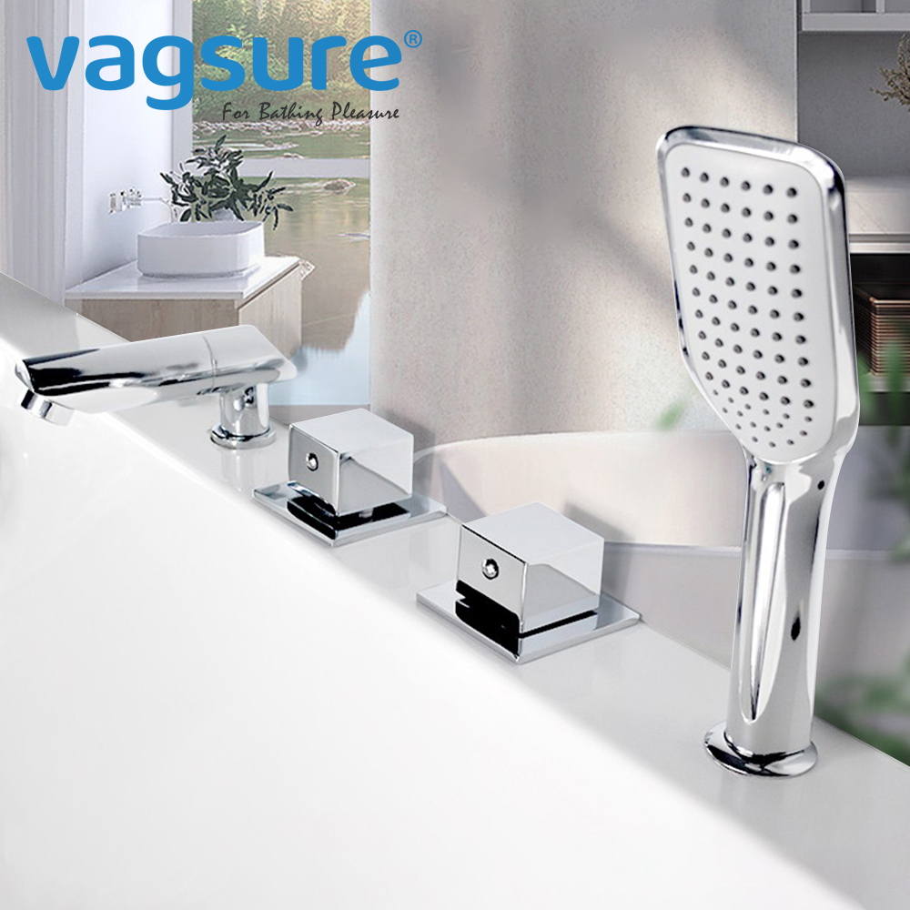 Plac 2 gałki bateria do wanny  – Home Bathroom Faucets recenzja i cena