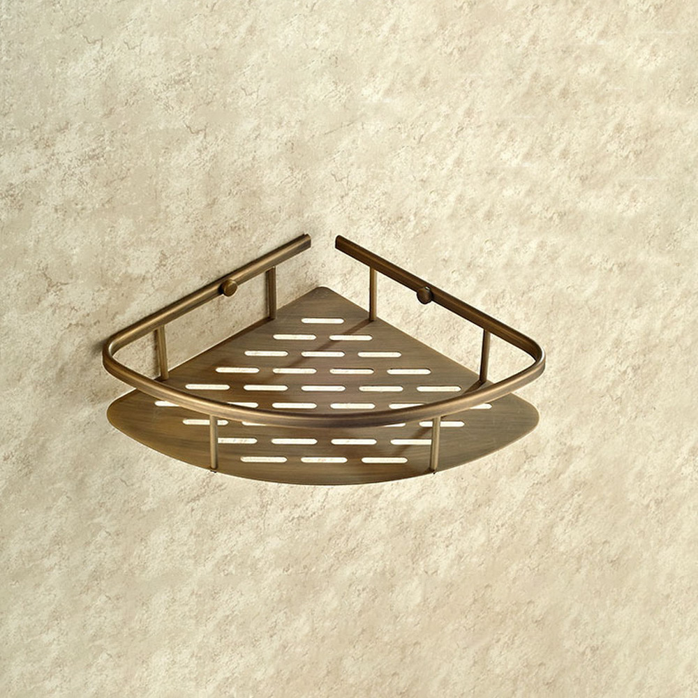 Antyczny Mosiężny Narożny Kosz – Bath Caddy Tray recenzja i cena